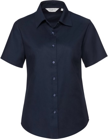 Camisa Oxford manga corta mujer 2