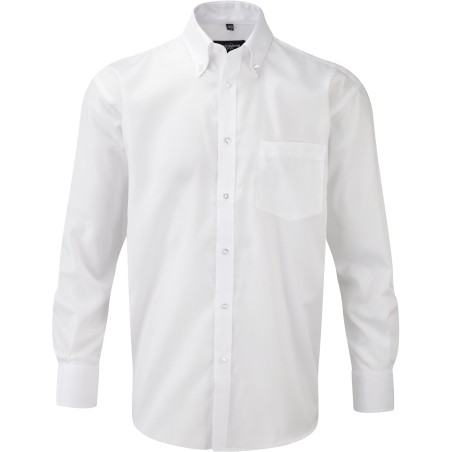 Men\\\'s Long-Sleeved Non-Iron Shirt - Classic Fit