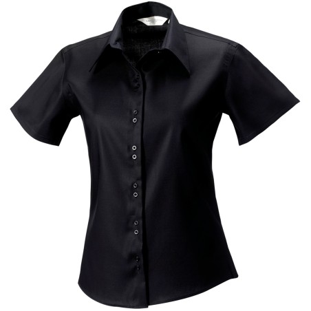 Camisa Non-Iron manga corta mujer