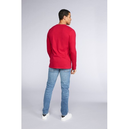 Camiseta Softstyle manga larga hombre