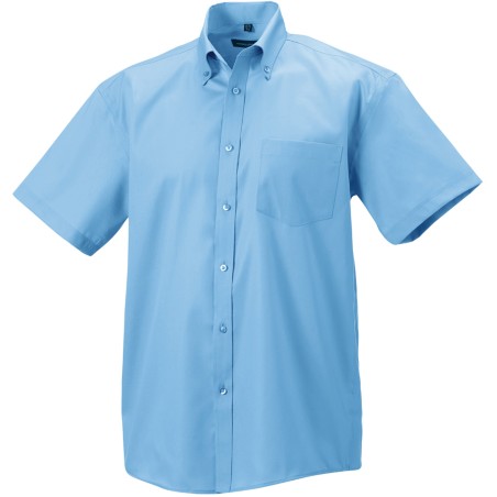 Men\\\'s Short-Sleeved Non-Iron Shirt - Classic Fit
