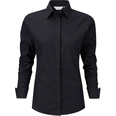 Ladies\\\' Long-Sleeved Ultimate Stretch Shirt