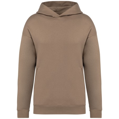 Eco-friendly unisex oversize hooded sweatshirt