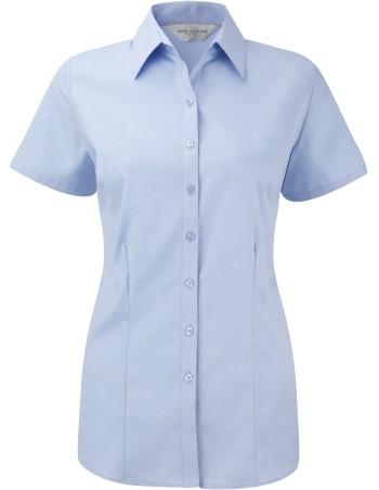 Camisa Espiga manga corta mujer 2