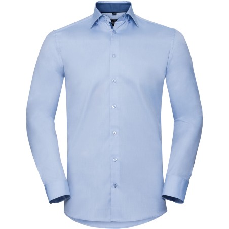 Camisa Espiga manga larga