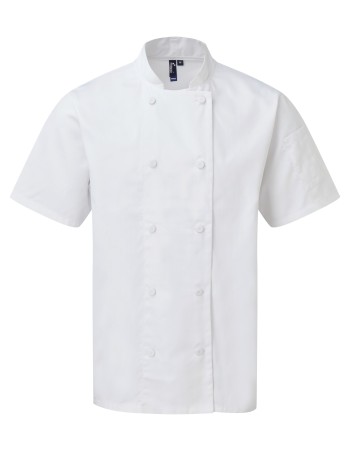 Coolchecker® short-sleeved chef\\\'s jacket 2