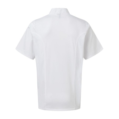 Chaqueta de chef Coolchecker® manga corta