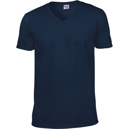 Camiseta Softstyle cuello de pico hombre
