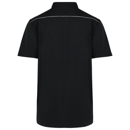 Men’s polycotton smock with press studs