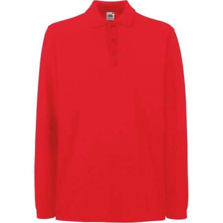 Premium Long-Sleeved Polo shirt (63-310-0)