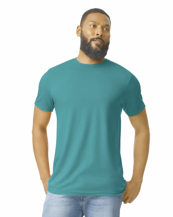 Camiseta softstyle CVC hombre