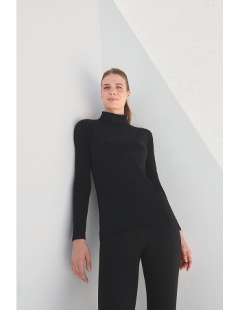 Camiseta Feel Good cuello vuelto mujer
