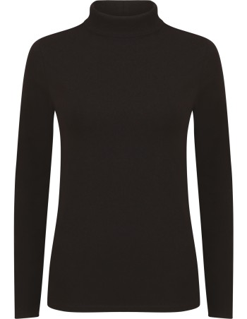 Ladies\\\' Feel Good Roll Neck Top 2