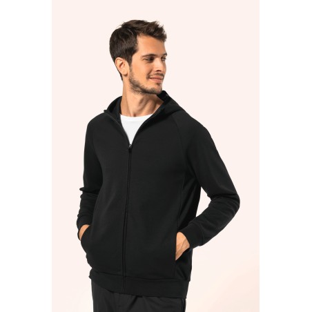 Men\\\'s zipped hoodie