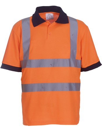 High Visibility Short Sleeve Polo Shirt 2