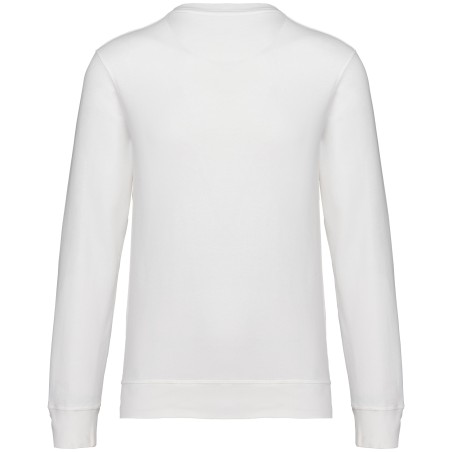 Eco-friendly unisex French Terry crew neck sweatshirt