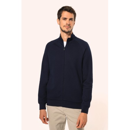 Men\\\'s zipped jacket