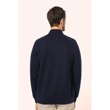 Men\\\'s zipped jacket