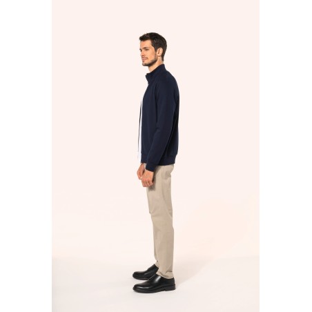 Men\\\'s zipped jacket