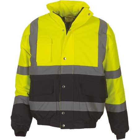 Hi-Vis Two Tone Bomber Jacket