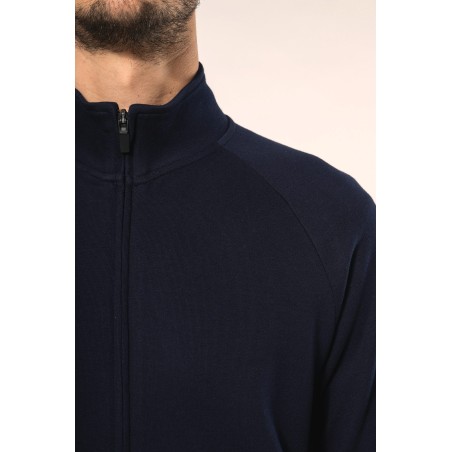Men\\\'s zipped jacket