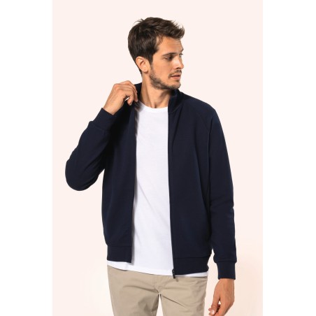 Chaqueta con cremallera hombre