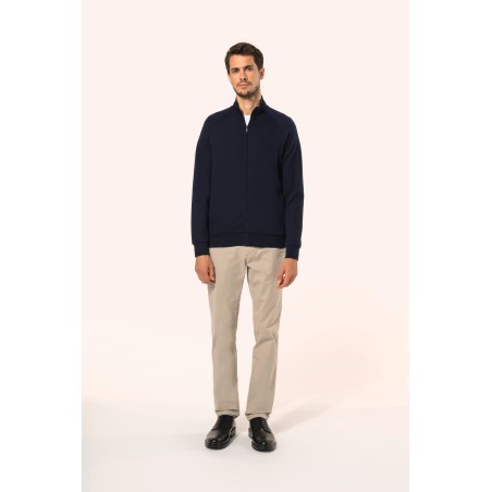 Chaqueta con cremallera hombre