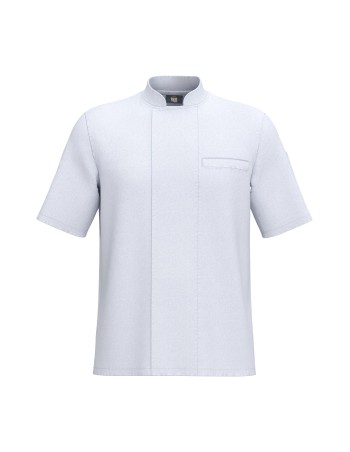Unisex classic short sleeve cooking jacket 2