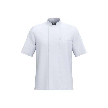 Unisex classic short sleeve cooking jacket