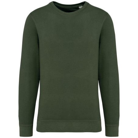 Eco-friendly unisex French Terry crew neck sweatshirt