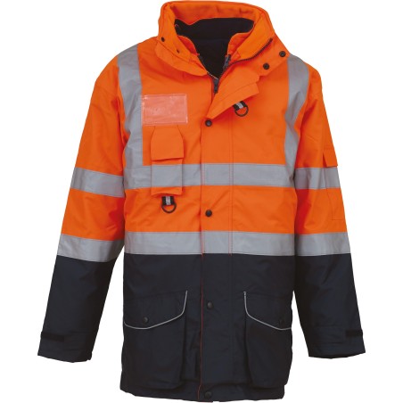 Hi-Vis Multi-Functional 7-in-1 Parka