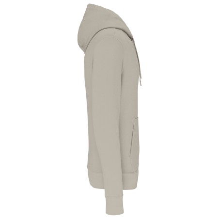 Unisex zipped neck sweatshirt