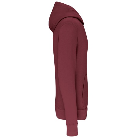 Kids\\\' eco-friendly hooded sweatshirt