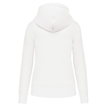 Ladies\\\' eco-friendly zip-through hoodie