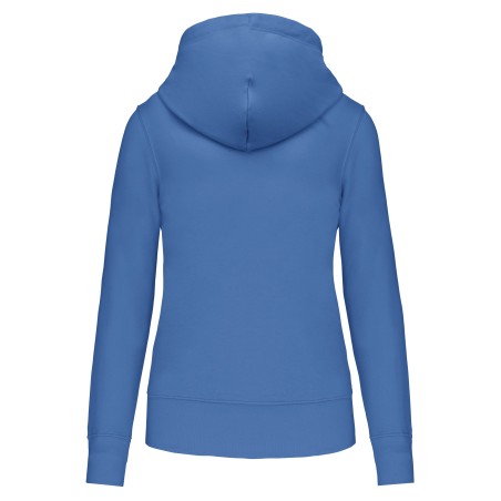 Ladies\\\' eco-friendly zip-through hoodie