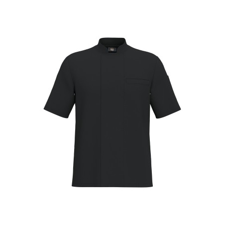 Chaqueta de cocina ecorresponsable y transpirable de manga corta unisex