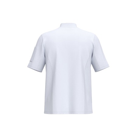 Chaqueta de cocina ecorresponsable y transpirable de manga corta unisex