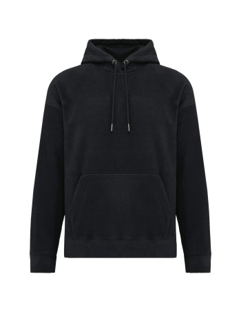 Unisex Oversized recycled polarfleece hoodie 2