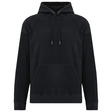 Sudadera oversize con capucha - micropolar reciclado - Unisex