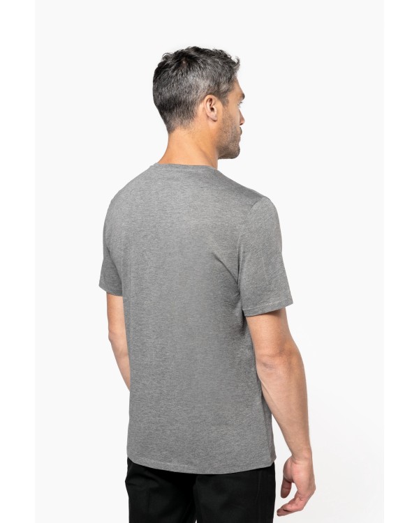 Camiseta Supima® cuello de pico manga corte hombre 2