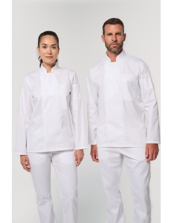 Unisex breathable cooking jacket