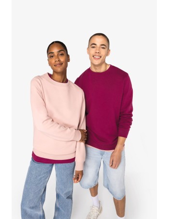 Eco-friendly unisex round neck sweatshirt