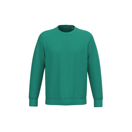 Sudadera  ecorresponsable de cuello redondo unisex