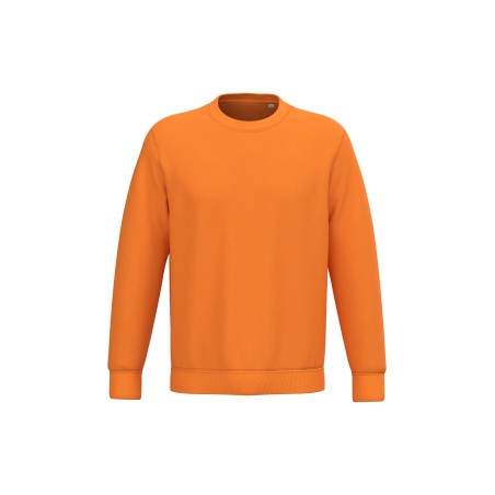 Sudadera  ecorresponsable de cuello redondo unisex