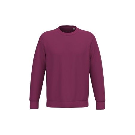 Sudadera  ecorresponsable de cuello redondo unisex