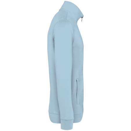 Eco-friendly men\\\'s modal full zipped sweatshirt