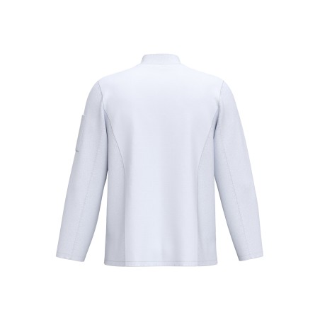 Chaqueta de cocina ecorresponsable y transpirable de manga larga unisex