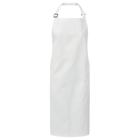 Recycled, organic bib apron