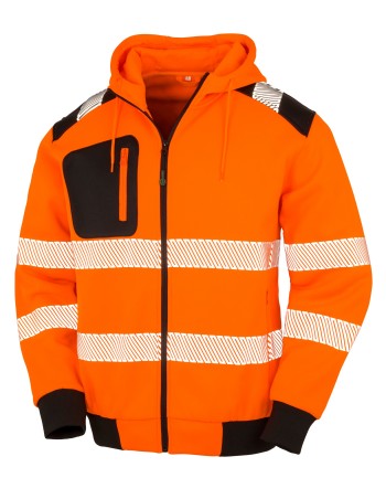 Sudadera capucha de seguridad - Material reciclado 2
