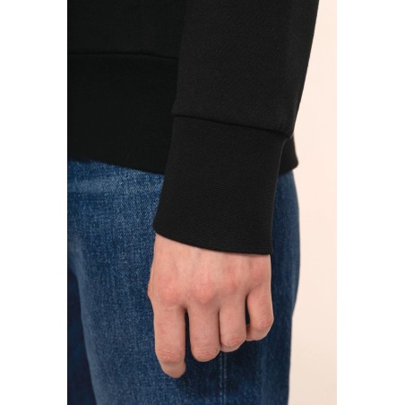 Chaqueta con cremallera y capucha mujer